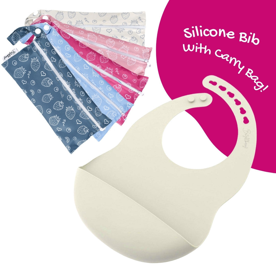Silicone Bib - A different shade of Sand