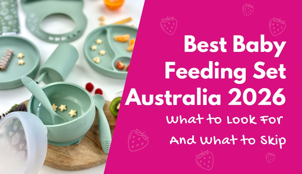 silicone baby feeding set with suction bowl and plate designed for self feeding Australia