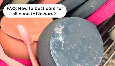How to best care for silicone tableware?