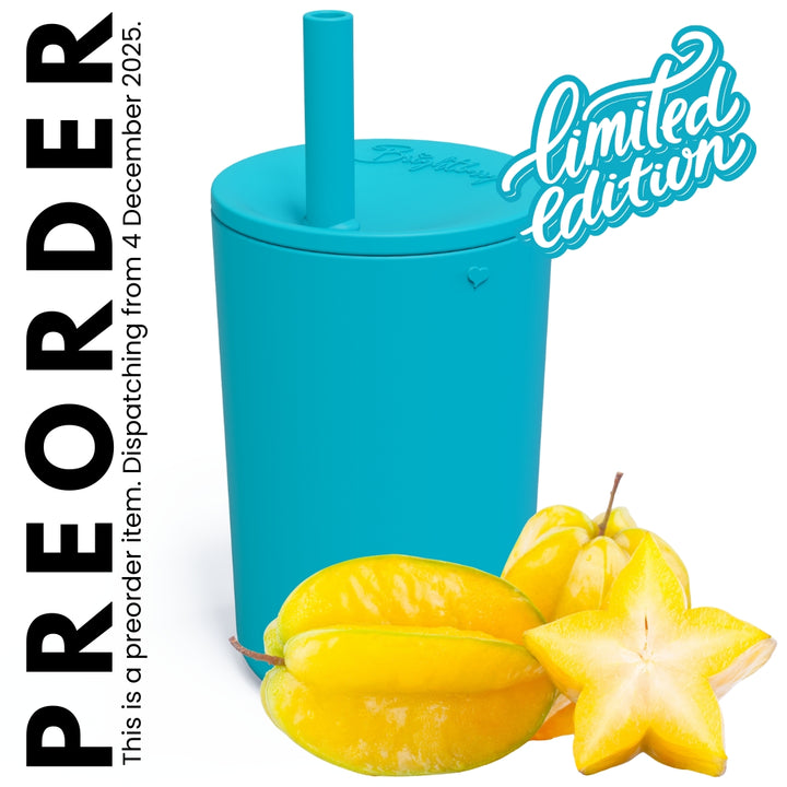 Kids Smoothie Cup with Straw & Secure Lid