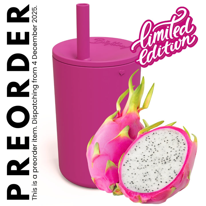 Kids Smoothie Cup with Straw & Secure Lid