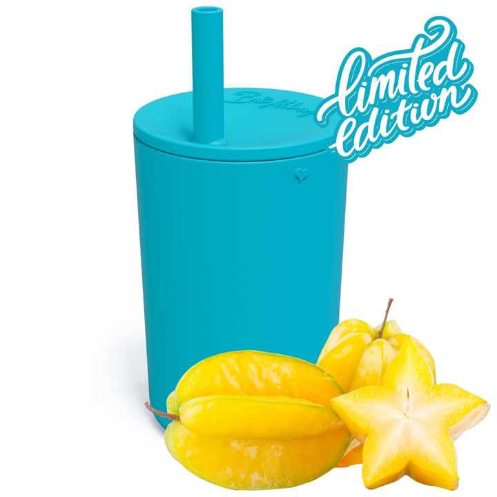 Kids Smoothie Cup with Straw & Secure Lid