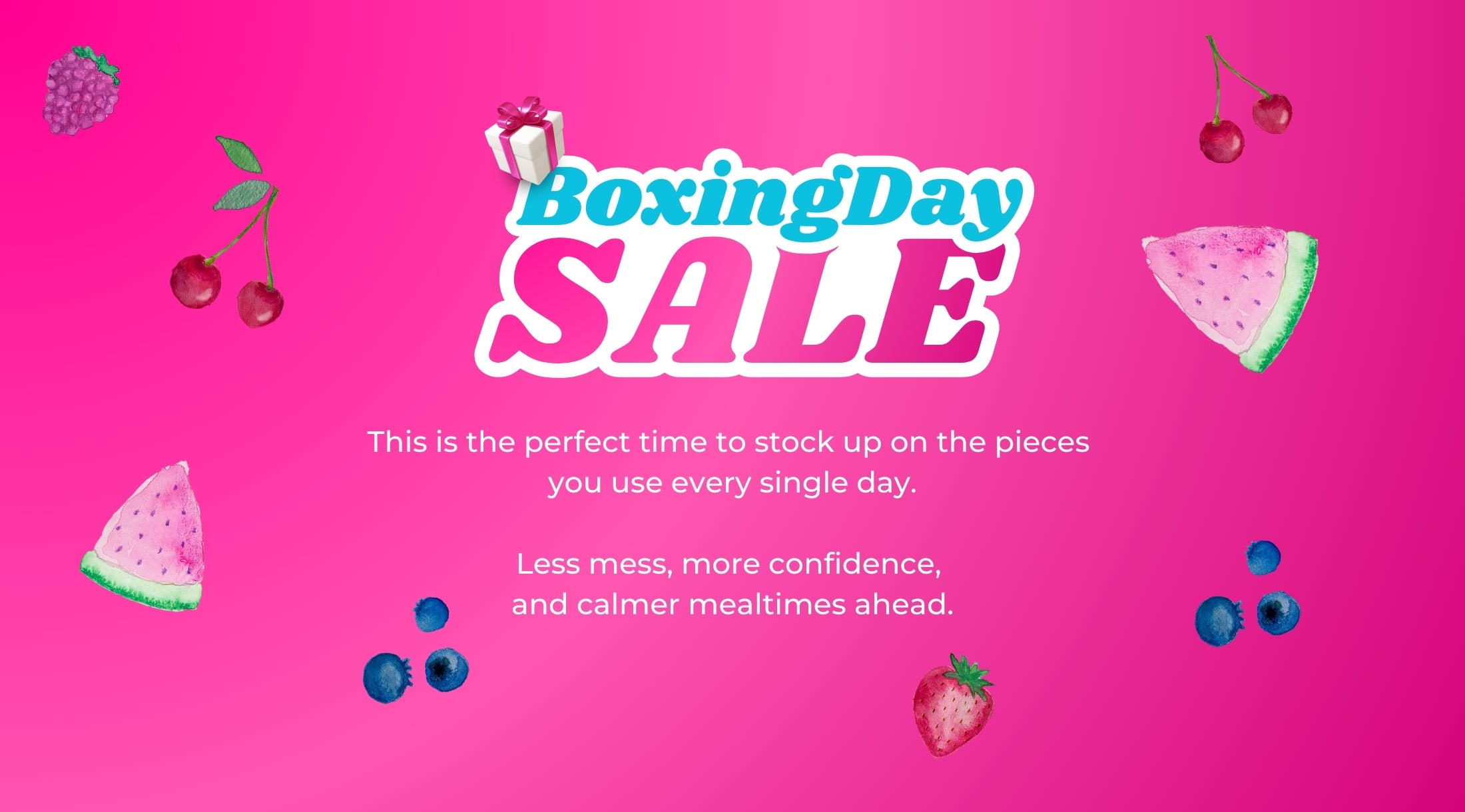 Boxing Day Sale Brightberry kids feeding essentials