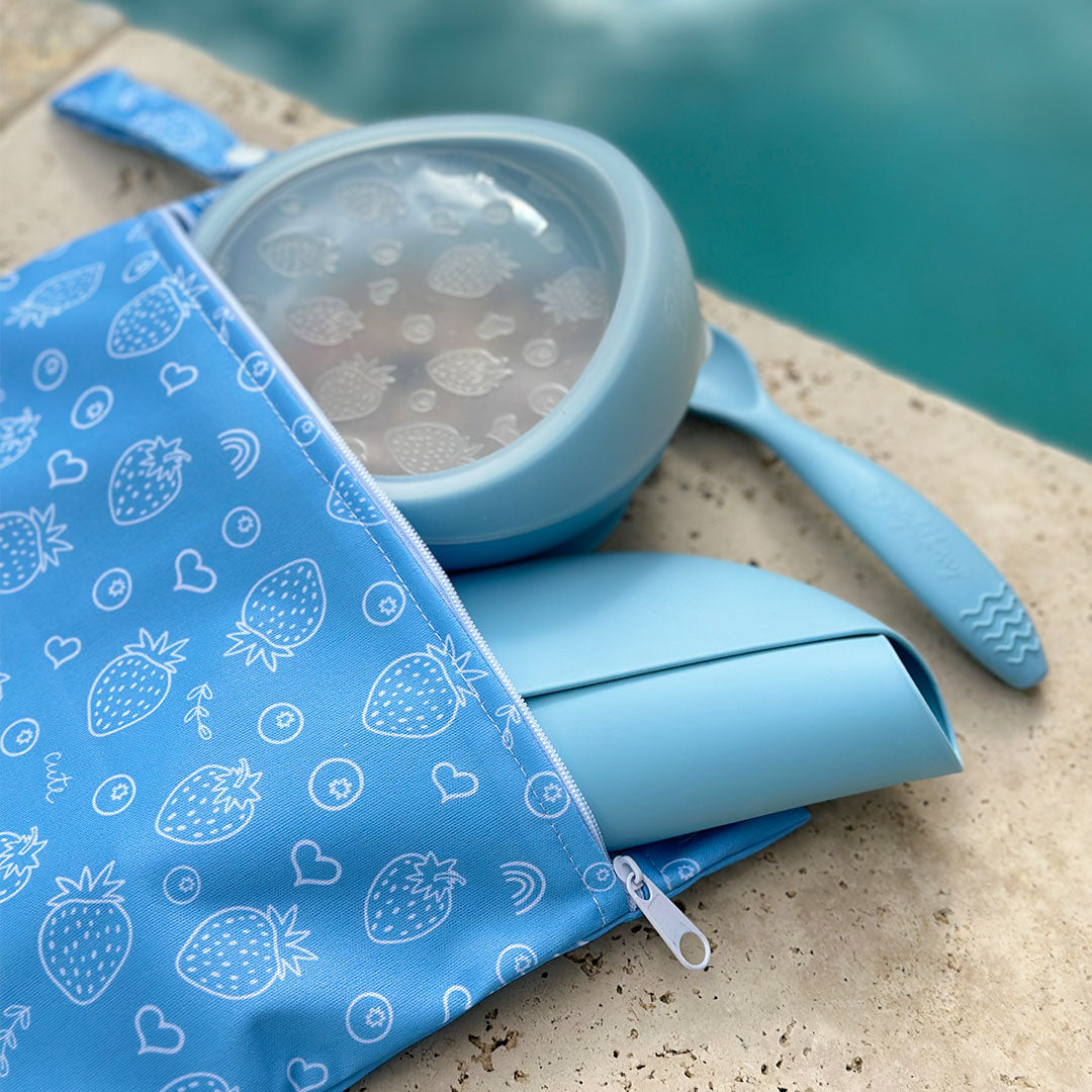 Waterproof Storage Bag for Kids' Tableware