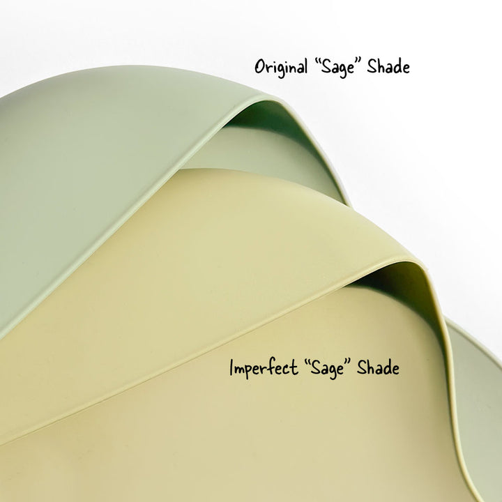 2x Silicone Bib - Imperfect shades
