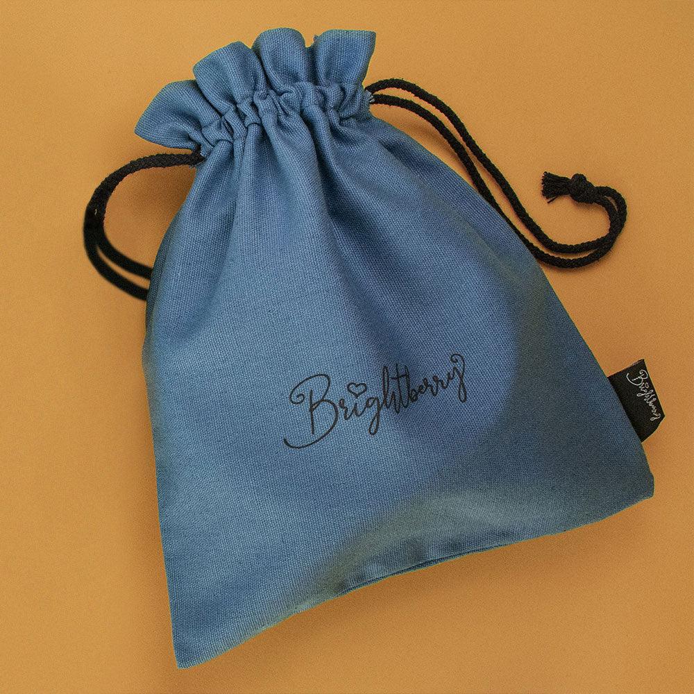 waterproof storage bag for kids tableware Blueberry