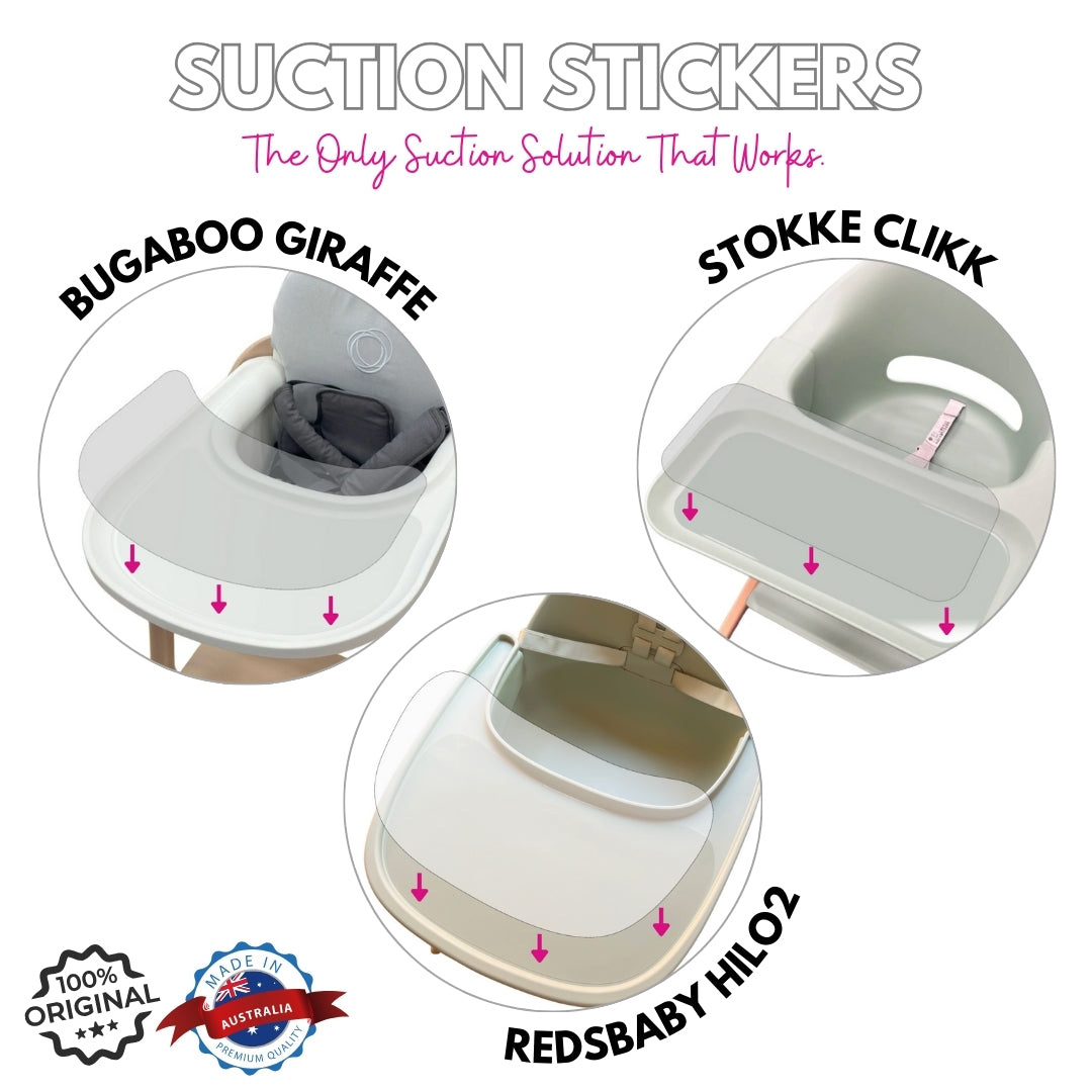 Suction Stickers for High Chair Trays