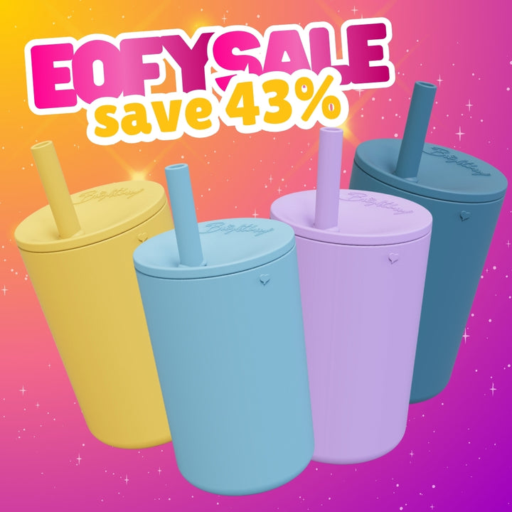 Kids Silicone Smoothie Cup 4-Pack