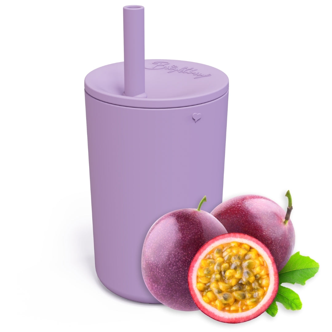 Kids Smoothie Cup with Straw & Secure Lid