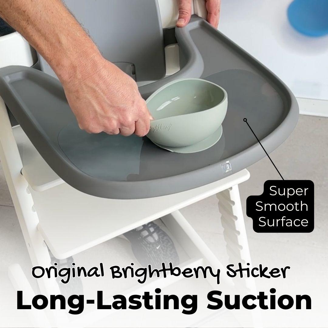 Brightberry Suction Bowls That Stick To Stokke Tray Chair Mat