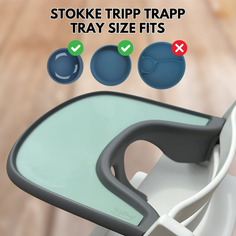 Stokke Tripp Trapp Silicone Placemat Safe & SuctionReady Brightberry