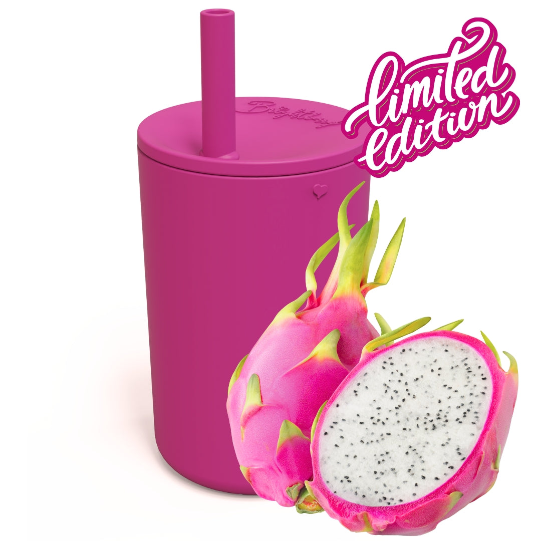Kids Smoothie Cup with Straw & Secure Lid