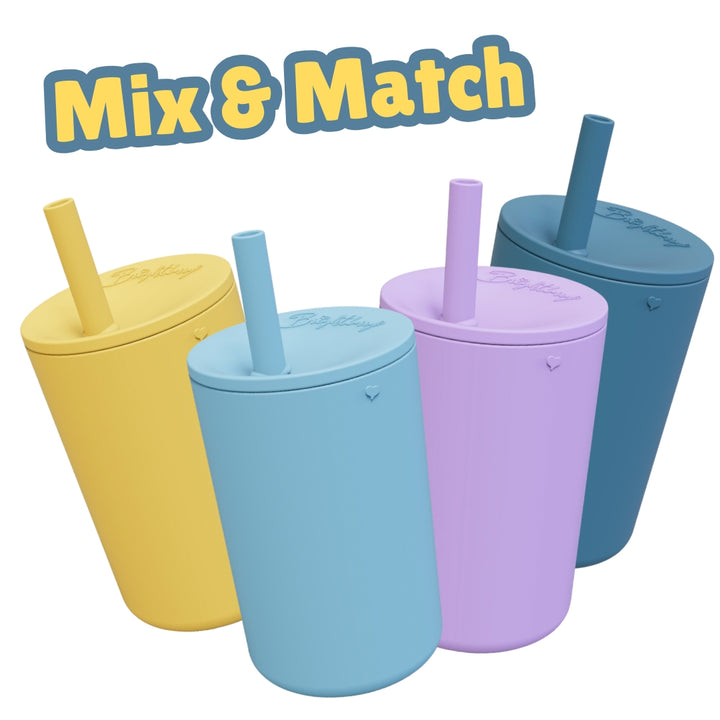 Kids Silicone Smoothie Cup 4-Pack