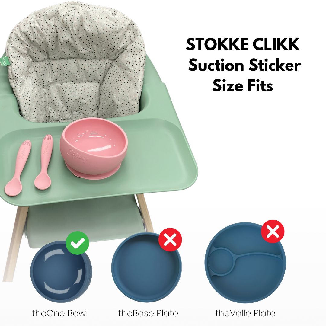 plates that stick to stokke Suction Stickers for Specific High Chair Models