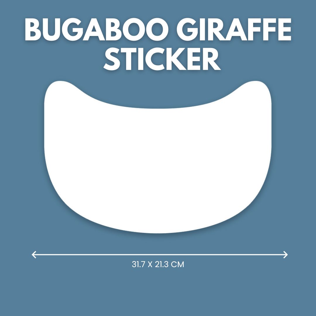 bugaboo giraffe tray High Chair Suction Stickers
