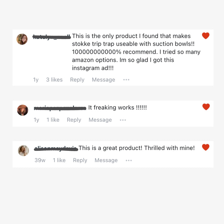 Suction Sticker for Stokke Tripp Trapp Tray