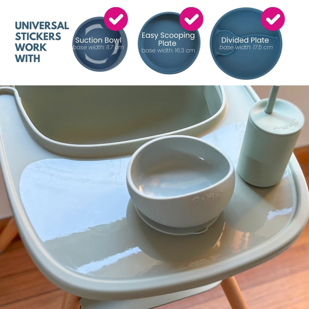suction plate for stokke tripp trapp Universal Suction Stickers for High Chair Trays
