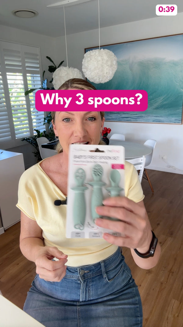 Why three different spoons?