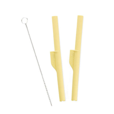 Wholesale Silicone Cups With Straws Buttermilk