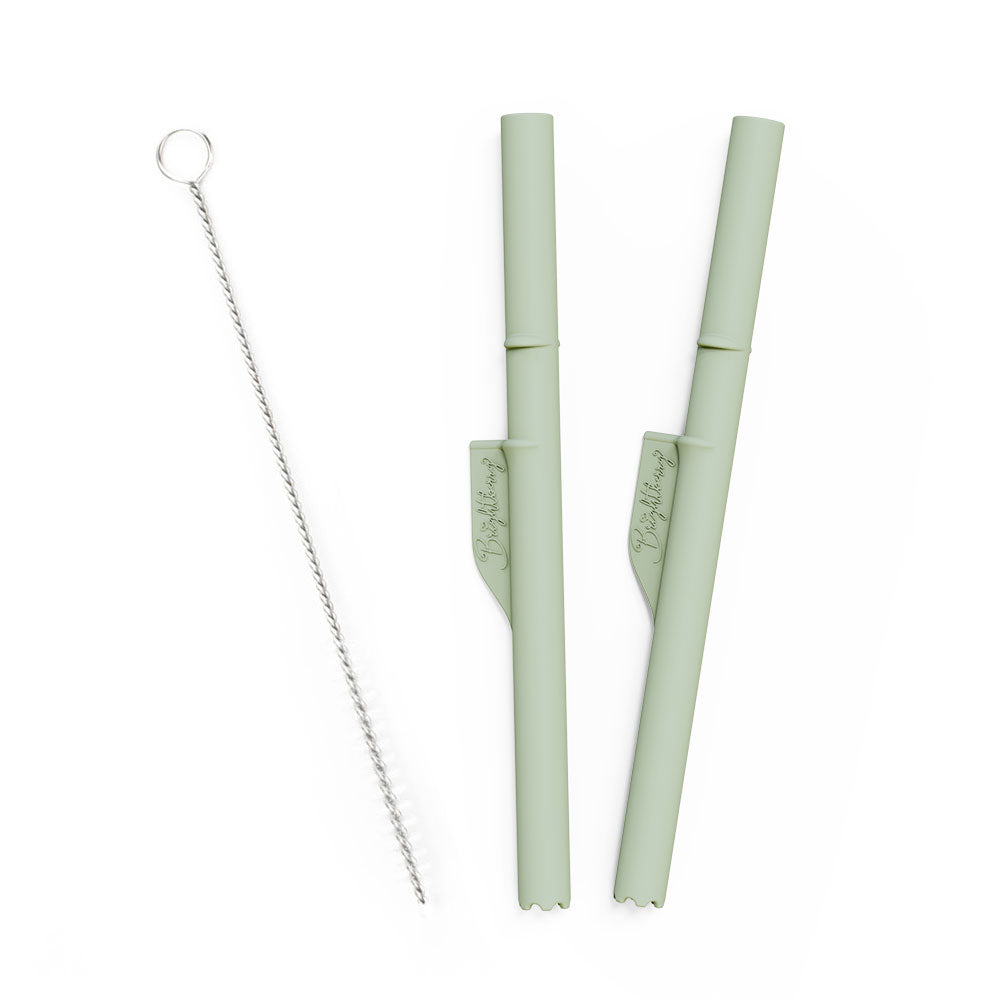 Silicone Stopper Straws for Smoothie Cup