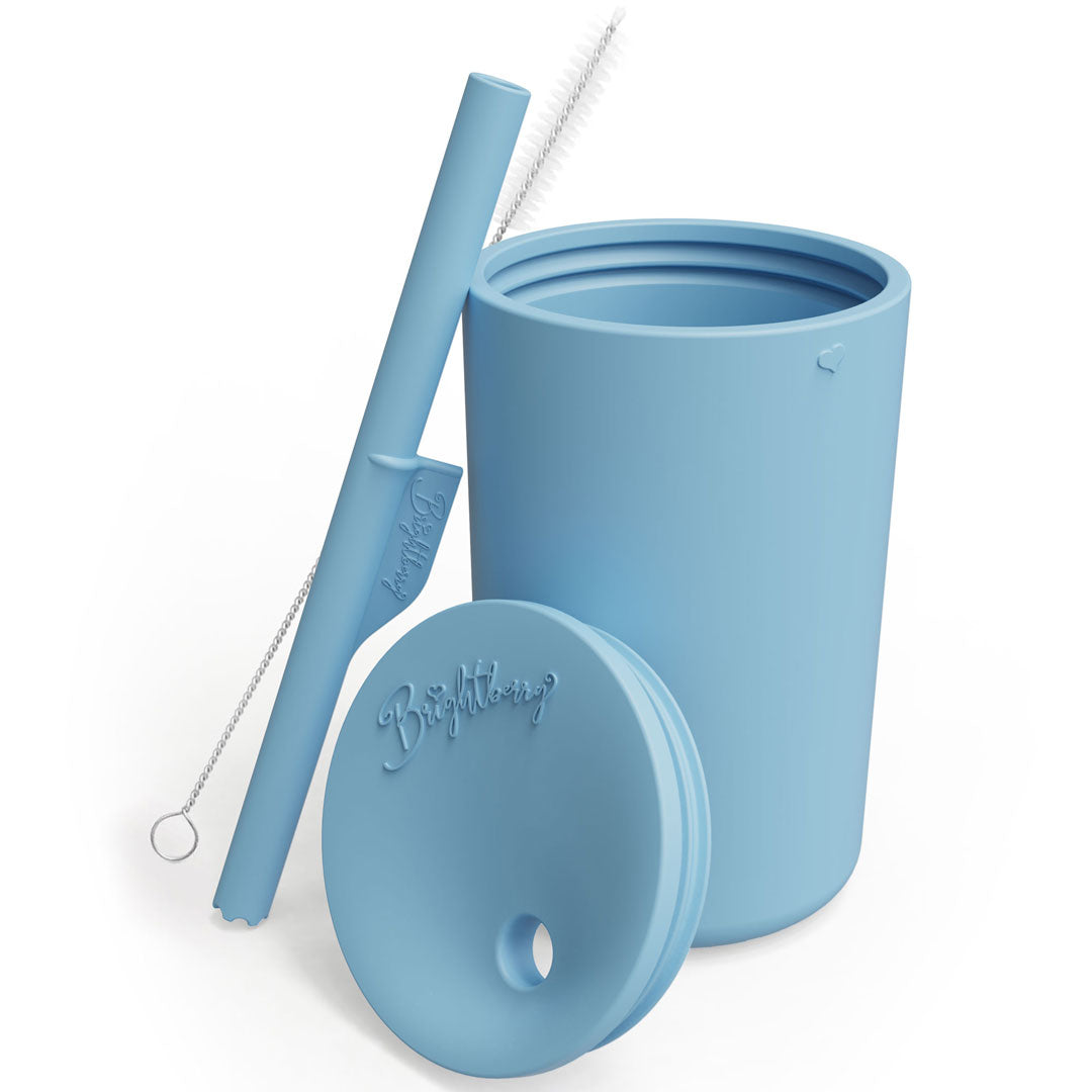 Kids Smoothie Cup with Straw & Secure Lid